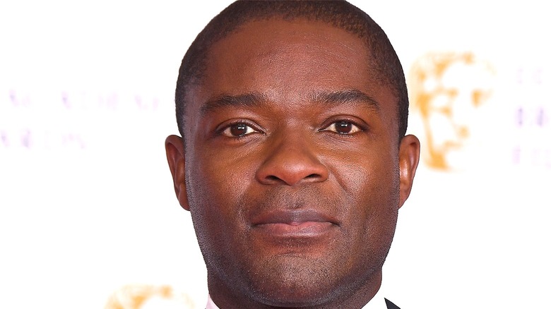 David Oyelowo pauses to have his picture taken