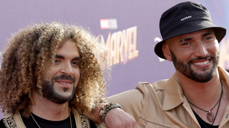 Adil El Arbi and Bilall Fallah at Ms. Marvel premiere