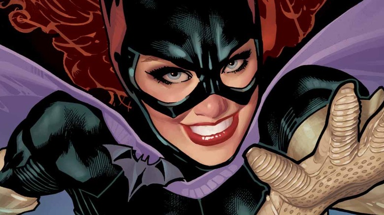Batgirl smiling