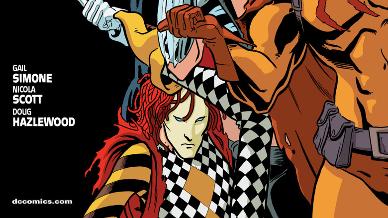 Catman, Scandal, Deadshot, Ragdoll, and Bane from "Secret Six, Volume 3, Issue 3"