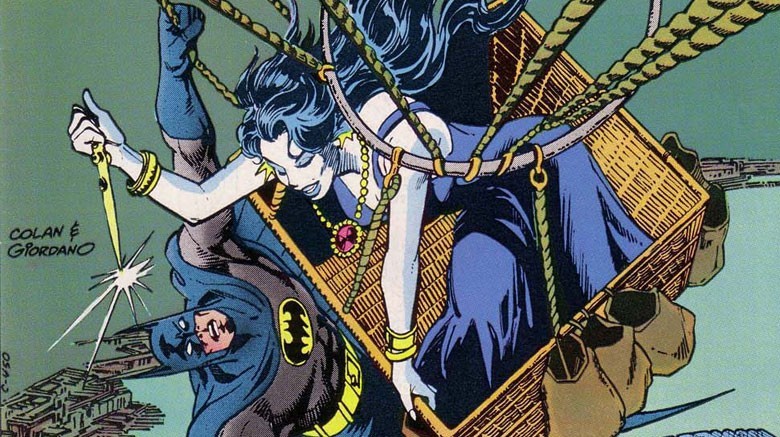 Nocturna fighting Batman