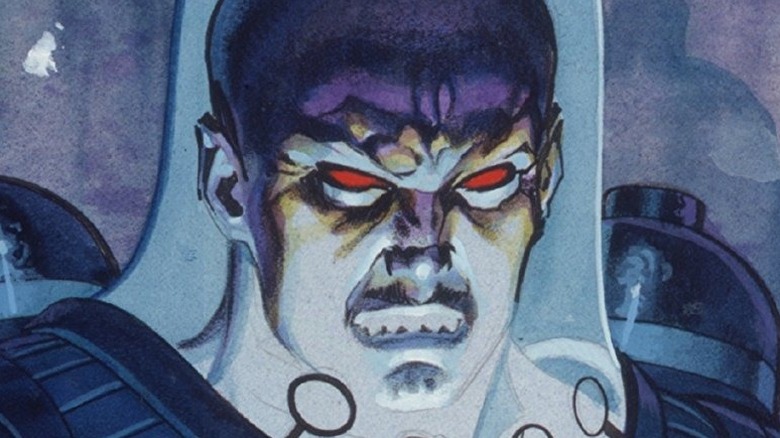 Mr. Freeze with red eyes
