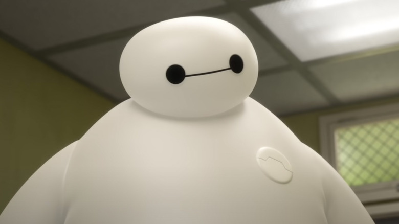 Baymax staring