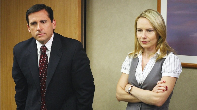 Michael and Holly leading meeting
