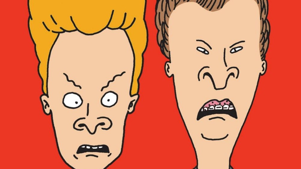 Beavis and Butthead scared