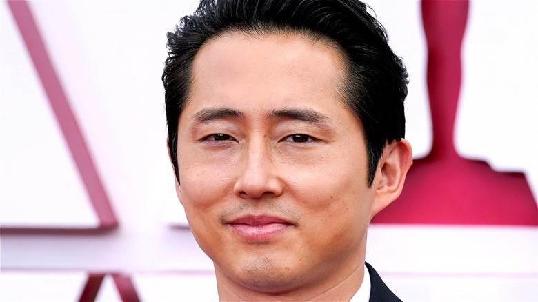 Steven Yeun smile