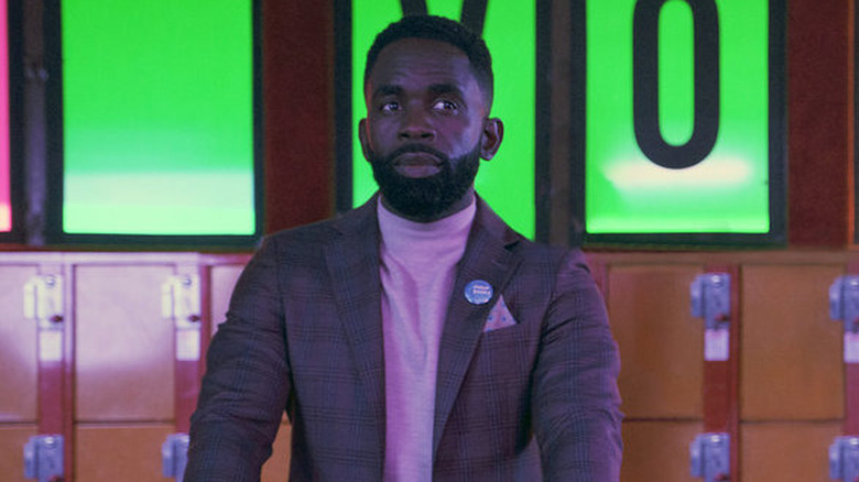 Jimmy Akingbola as Geoffrey in a still from Bel-Air