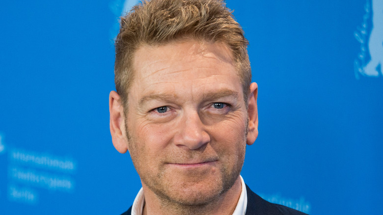 Kenneth Branagh smiling