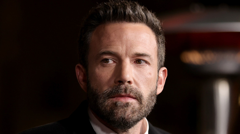 Ben Affleck looks off camera