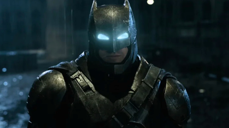Batman in armored suit