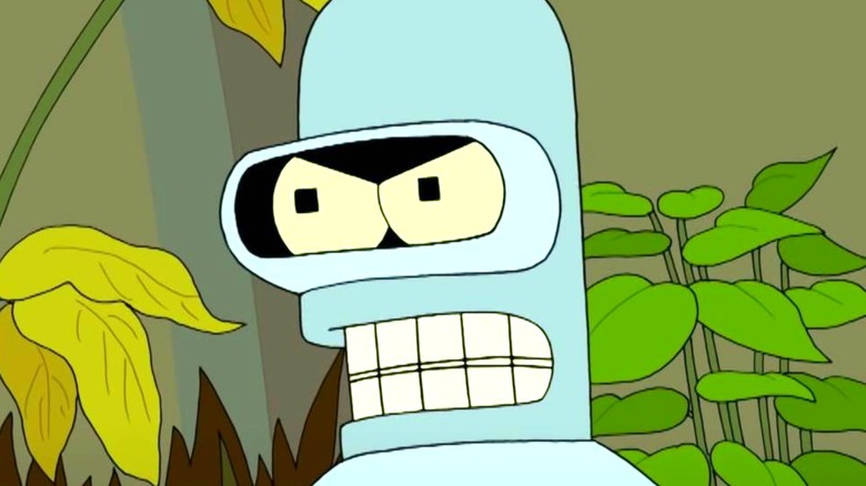 Bender telling someone off