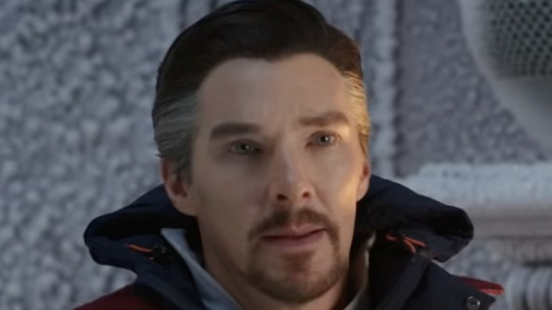 Doctor Strange looking on