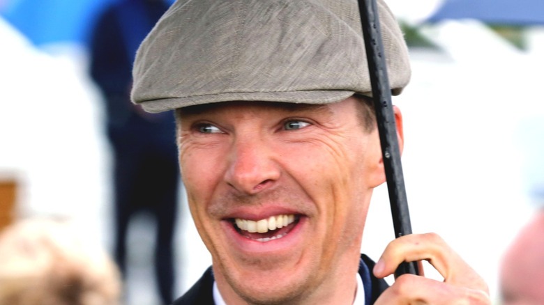 Benedict Cumberbatch smiling