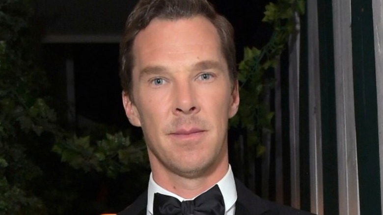 Benedict Cumberbatch facing forward