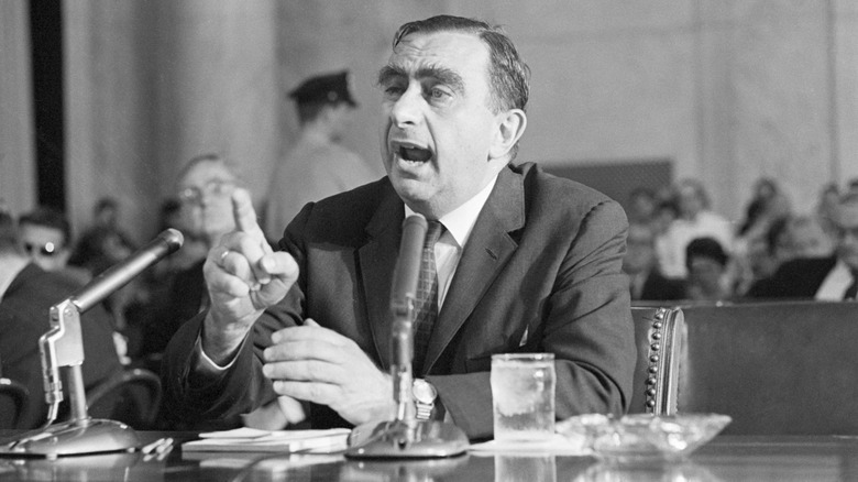 Edward Teller testifying in Washington, D.C. in 1963