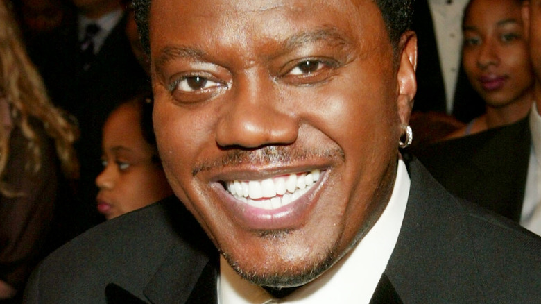 Bernie Mac smiles congenially