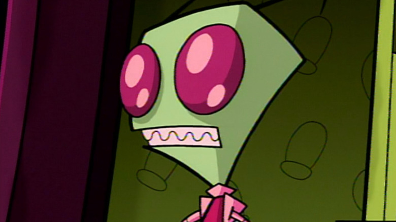 Zim standing in his house on Invader Zim