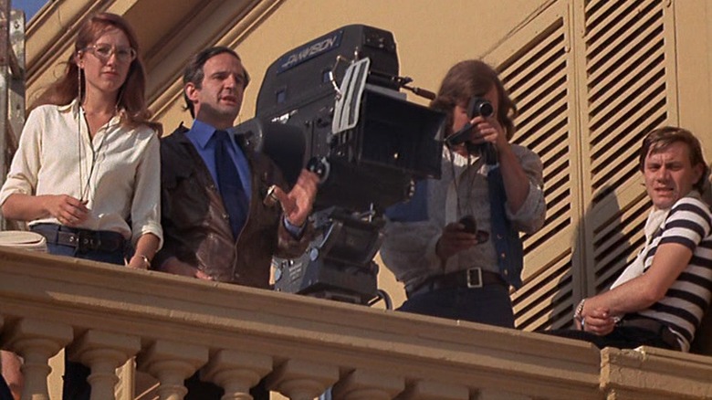 Making film in Day For Night