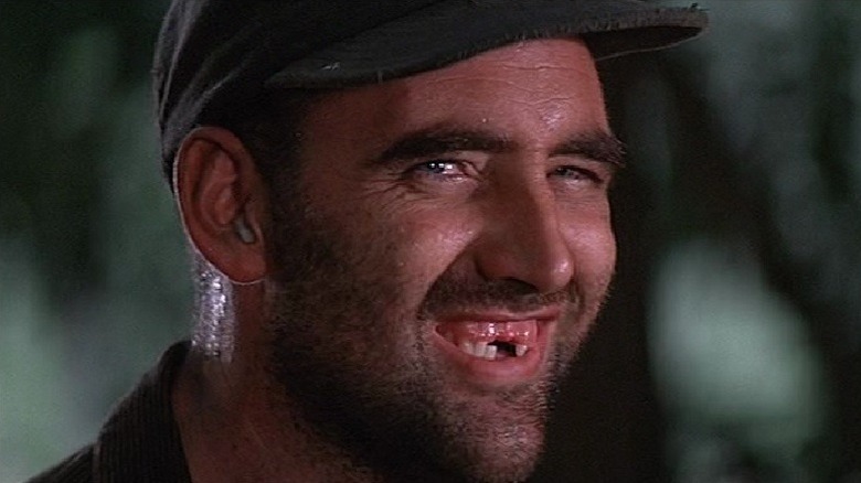 Mountain man smiling in Deliverance