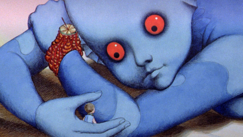 Draag playing with Om in Fantastic Planet