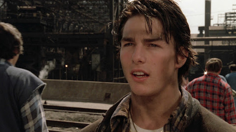 Tom Cruise dirty face