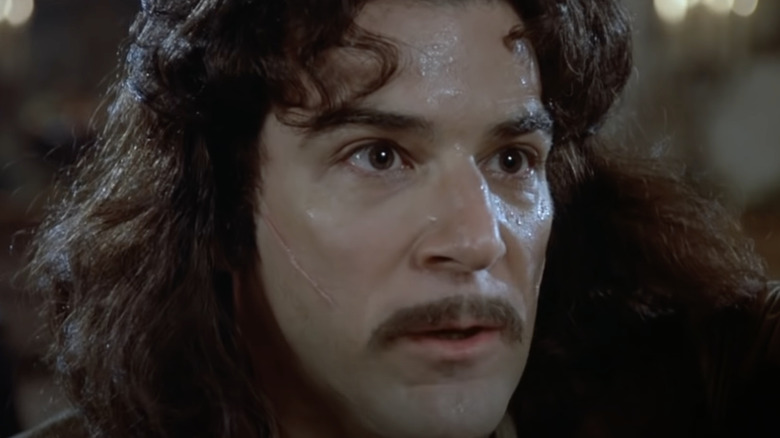 Inigo Montoya staring intensely
