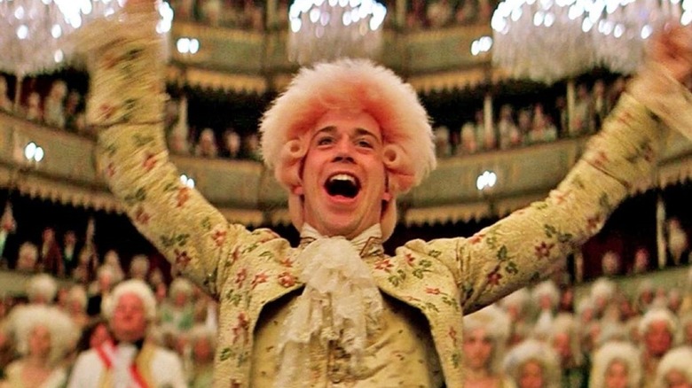 Wolfgang Amadeus Mozart conducts in Amadeus (1984)