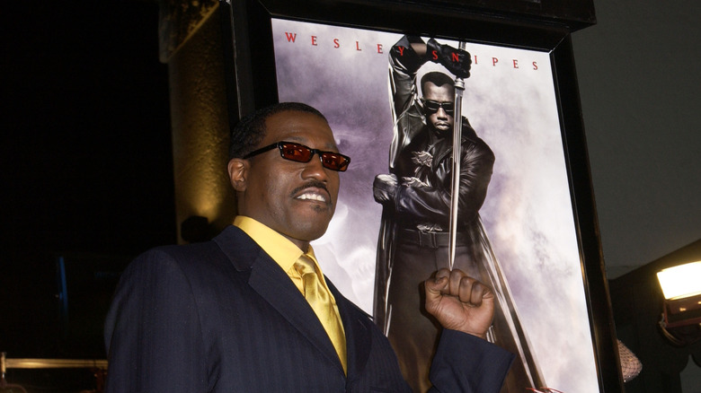 Wesley Snipes at Blade II premiere