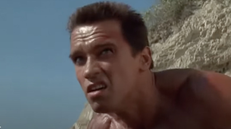Arnold Schwarzenegger in Commando