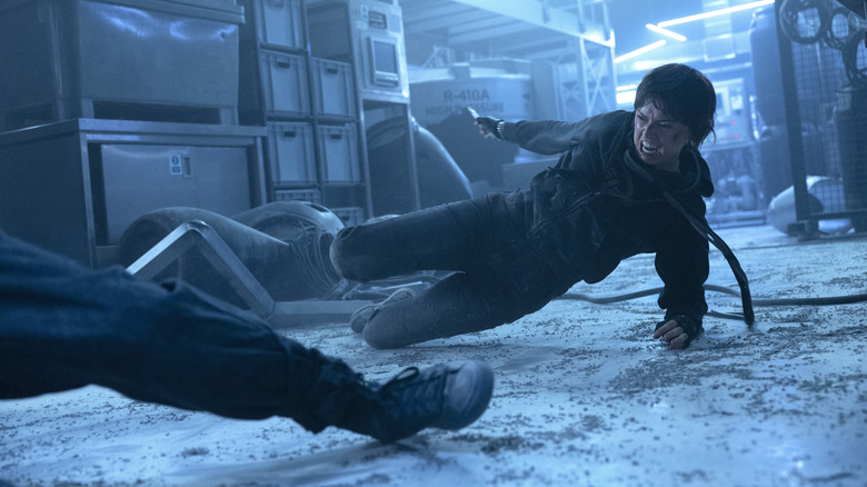 Joey Locke kicking in Cleaner