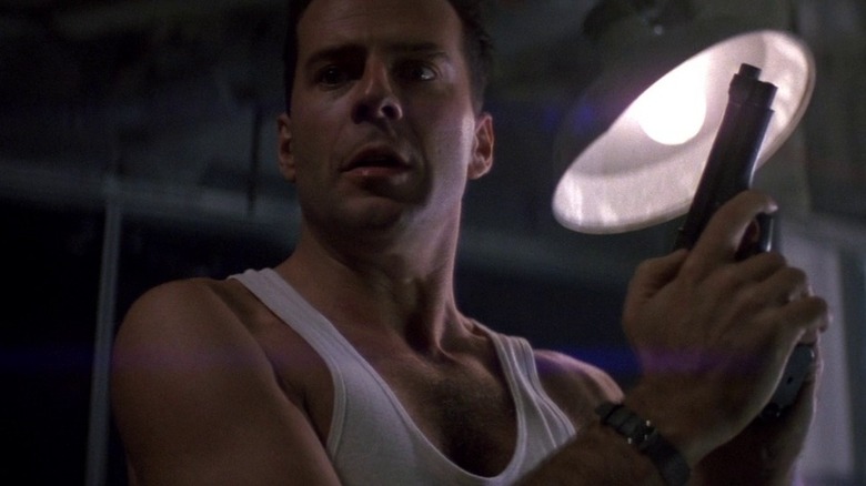 John McClane running
