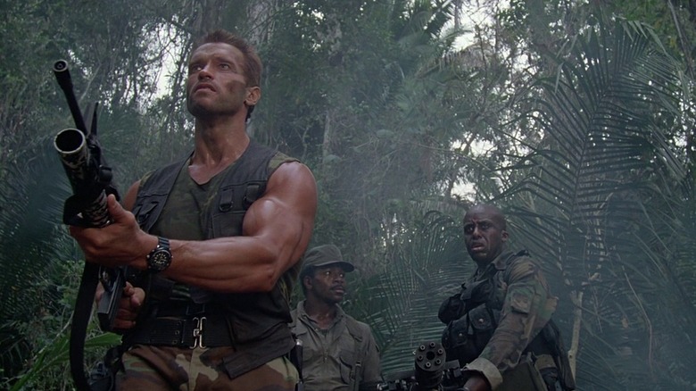 Arnie in Predator