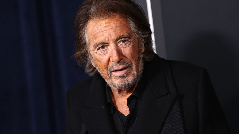 Al Pacino in a black suit