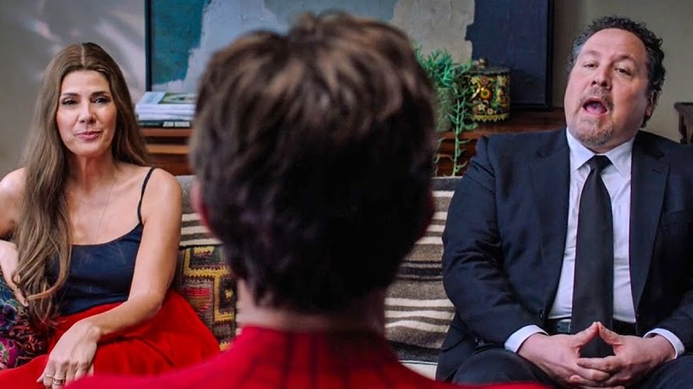 Peter talks to May and Happy