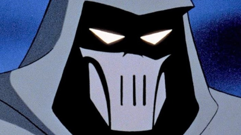 Mask of the Phantasm scowling