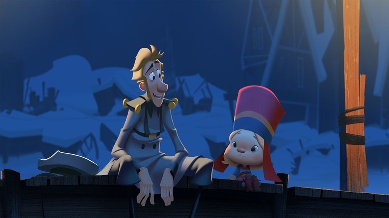 klaus characters smiling