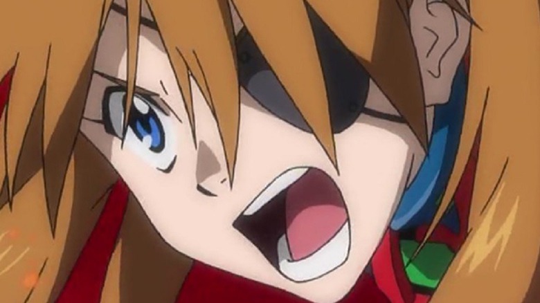 Evangelion screaming