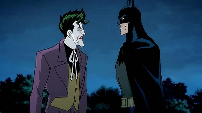 Joker and Batman converse