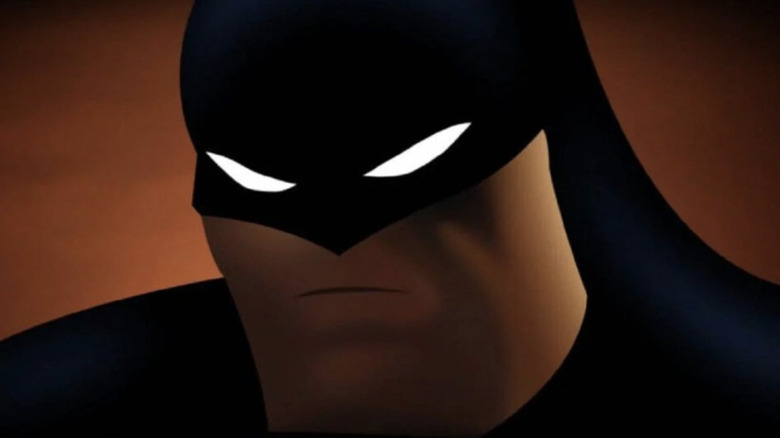 Batman glaring