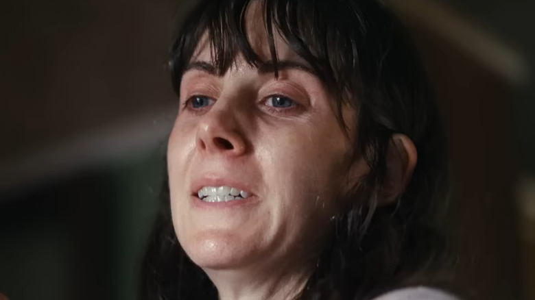Alison Brie as Millie distressed in Together