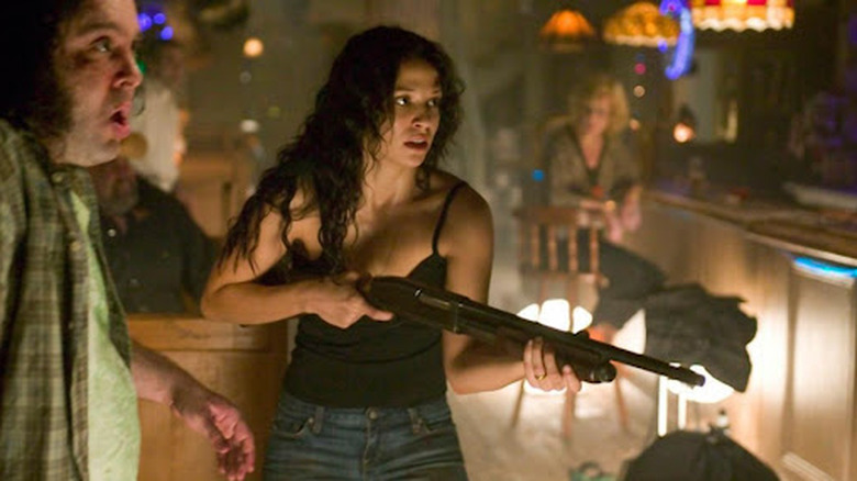 Bar patrons face a scary moment