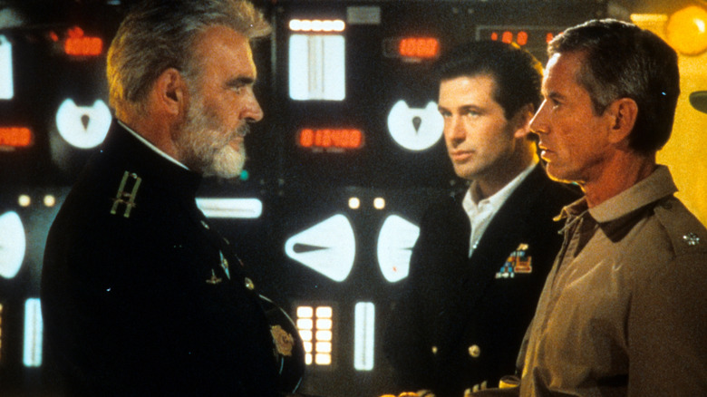 Marko Raimus talks to Jack Ryan and Bart Mancuso in 'The Hunt for Red October' (1990)