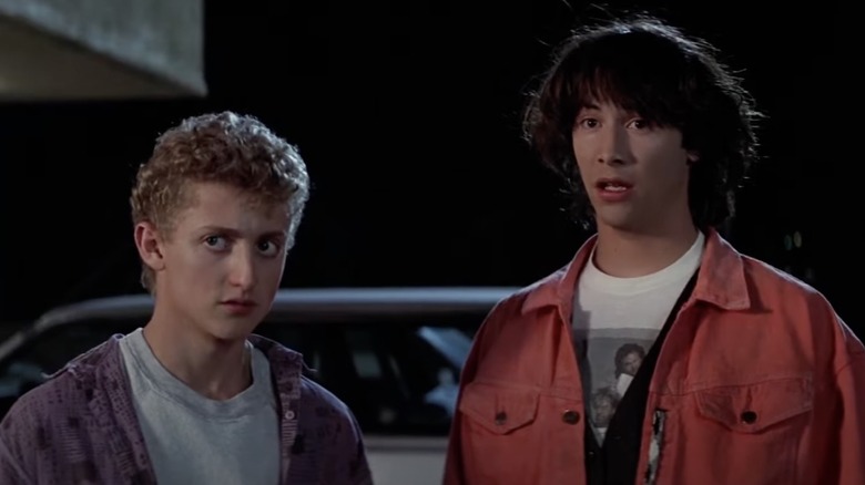 Bill and Ted look surprised