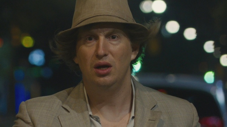 Matt wearing a hat and looking stunned in "Nirvanna The Band The Show The Movie" (2026)