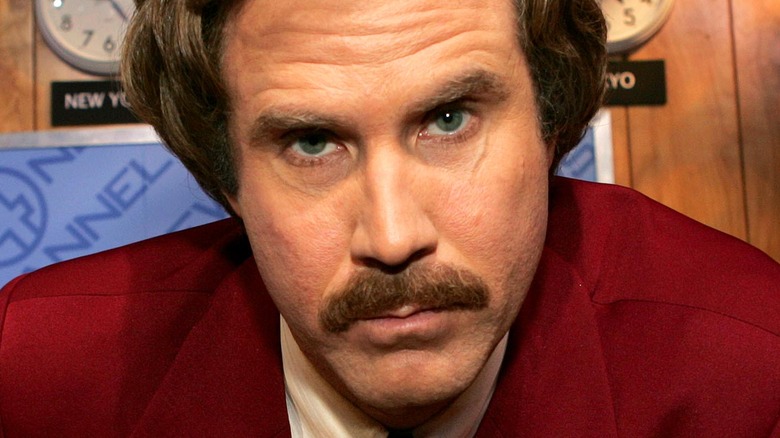Will Ferrell with a mustache