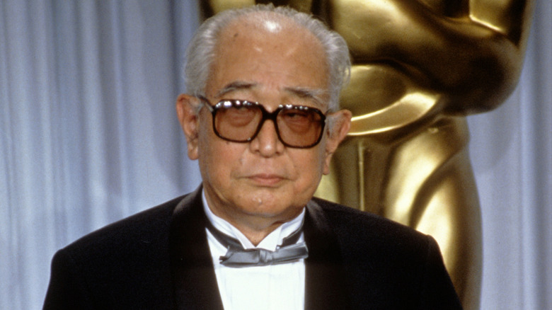 Akira Kurosawa attends the Oscars
