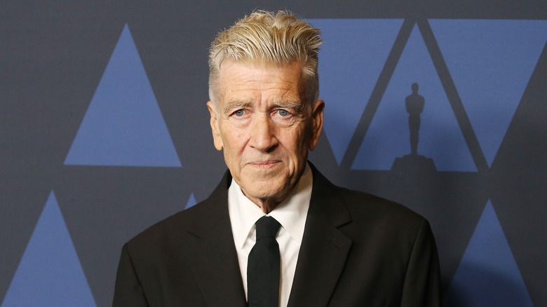David Lynch attends the Oscars