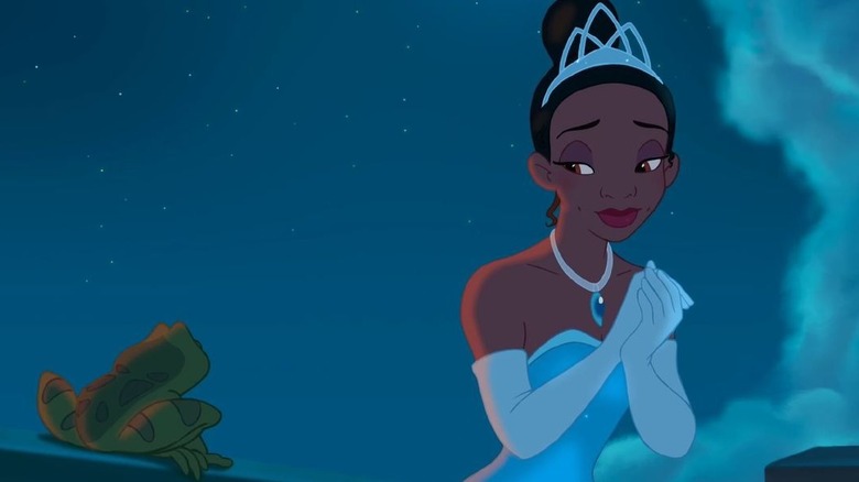 Tiana meets the Frog Prince