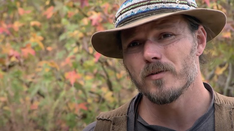 Jason talking to camera