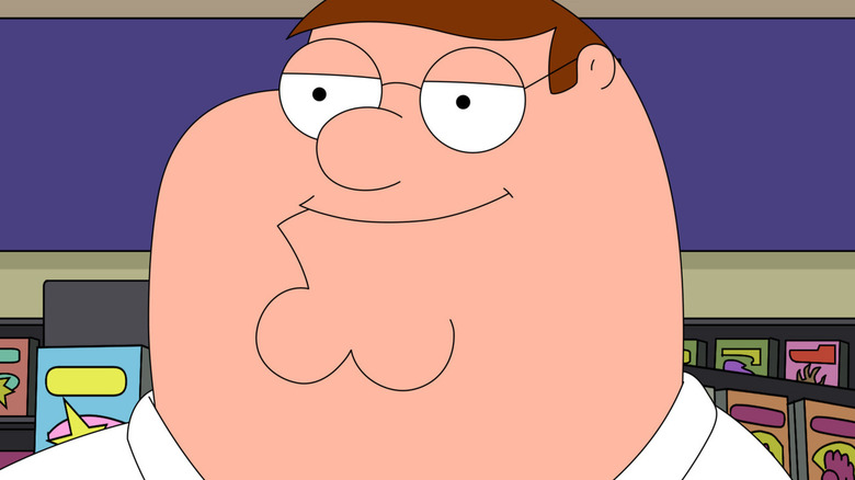 Peter Griffin smiling